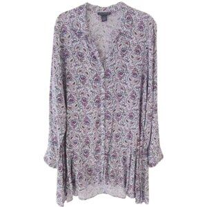 Chelsea & Theodore Floral Print Tunic